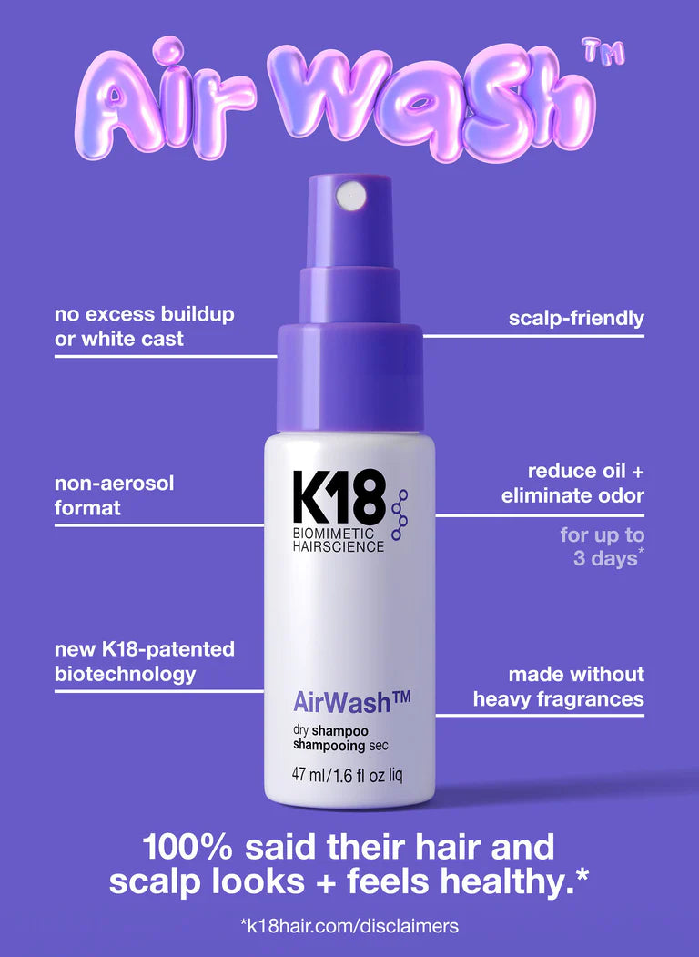 K18 Air Wash Dry Shampoo
