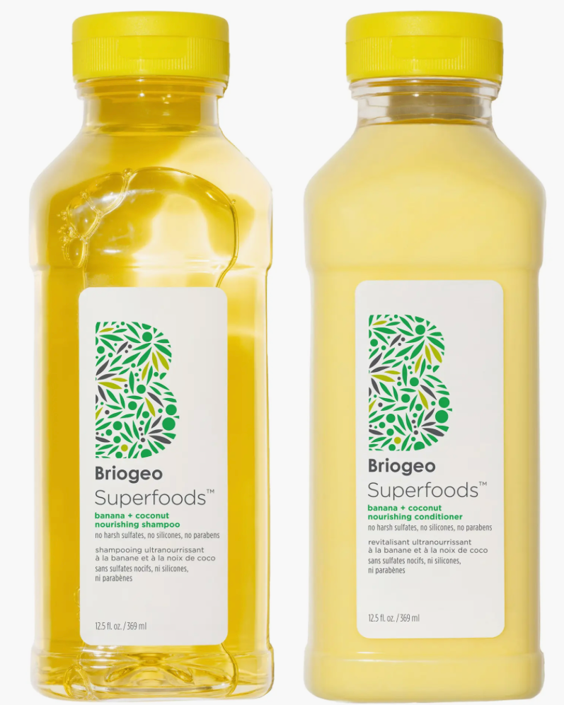 Briogeo Superfood Banana + Coconut Nourishing Hair Duo