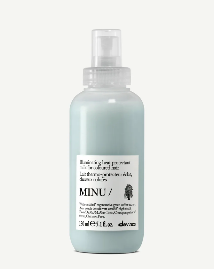 Davines Minu Milk Illuminating Heat Protectant