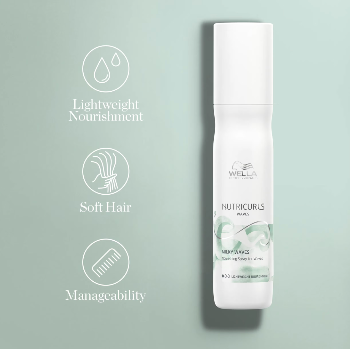 Wella Nutricurls Milky Waves Nourishing Spray