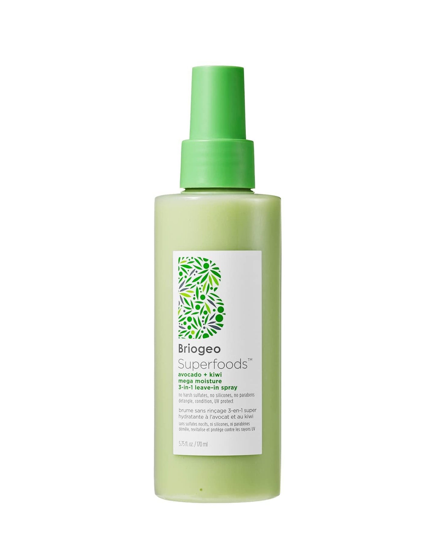 Briogeo Superfoods Avocado + Kiwi Mega Moisture 3-in-1 Leave In Spray