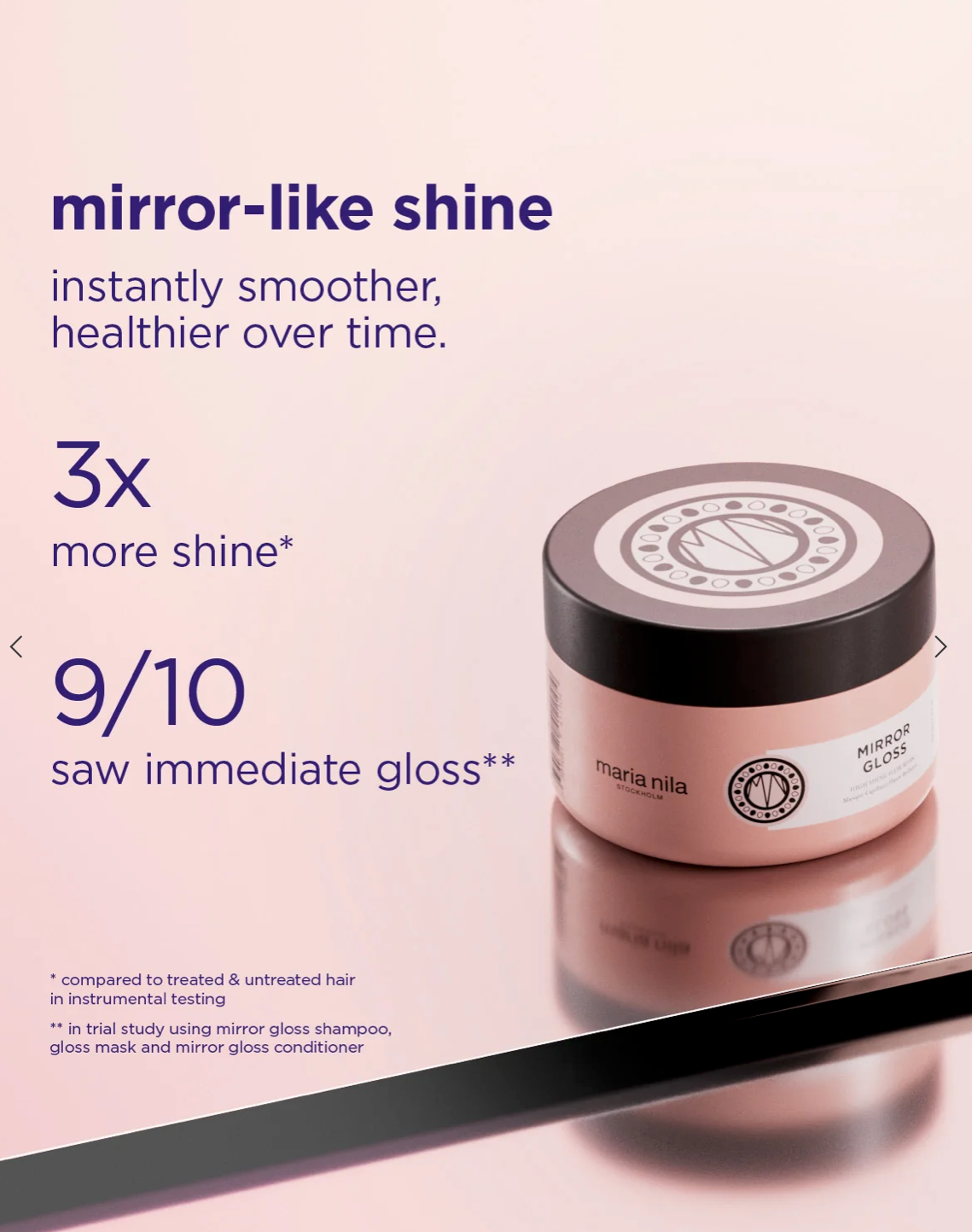 Maria Nila Mirror Gloss High Shine Hair Mask