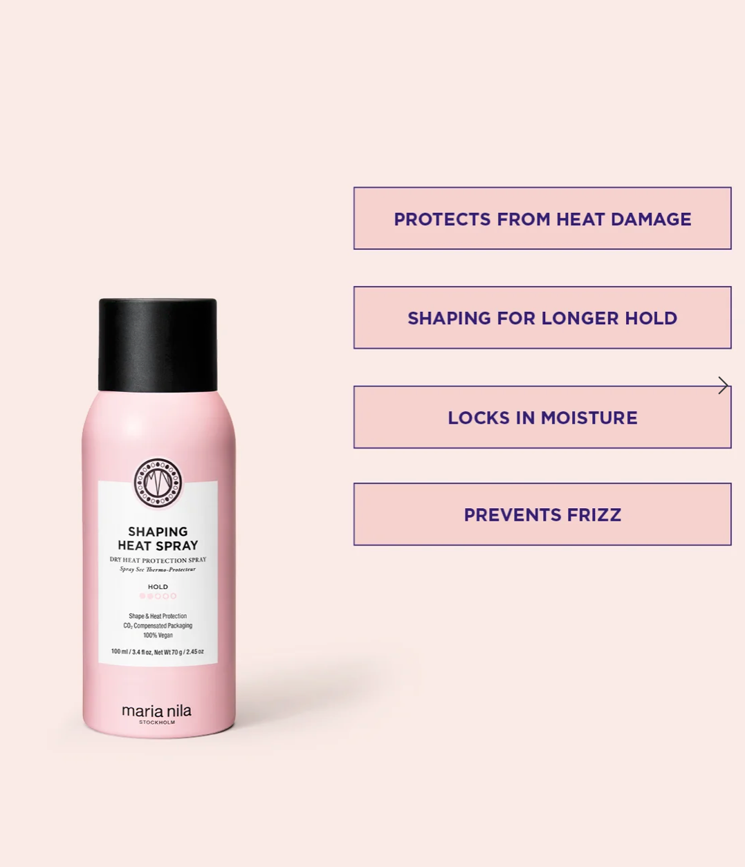 Maria Nila Shaping Heat Spray - Travel