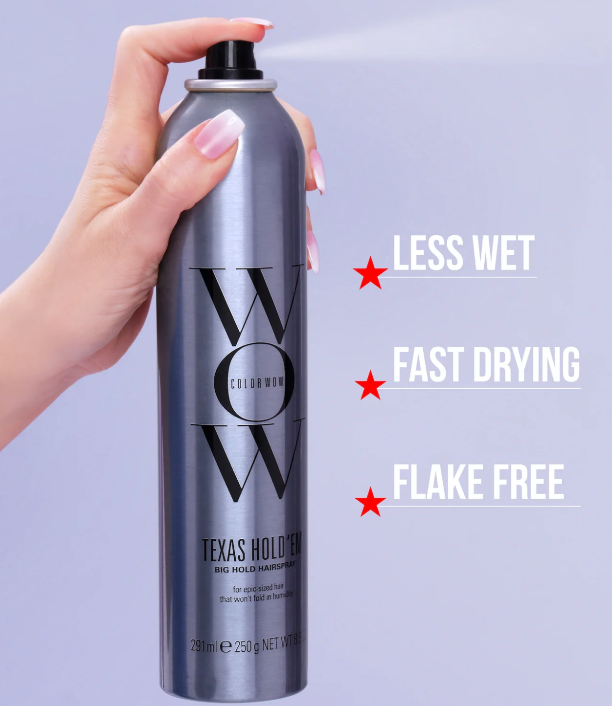 ColorWow Texas Hold 'Em Big Hold Hairspray