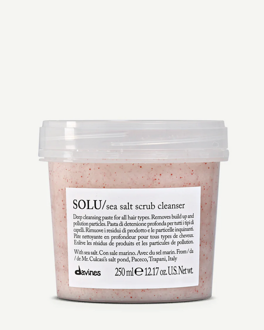 Davines Solu Sea Salt Scrub Cleanser