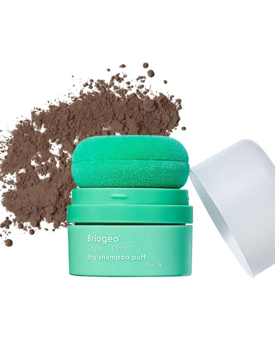 Briogeo Style + Treat Dry Shampoo Puff - Dark