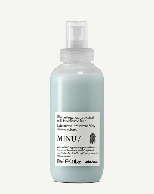 Davines Essential Haircare Minu Milk Illuminating Heat Protectant