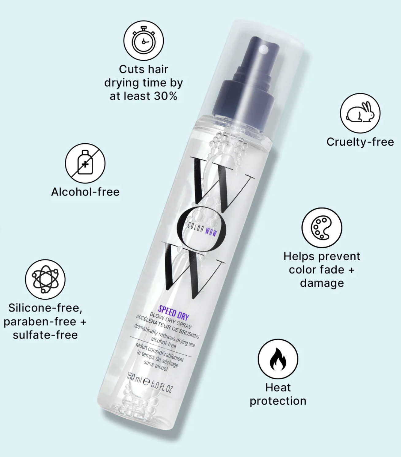 ColorWow Speed Dry Blow-Dry Spray