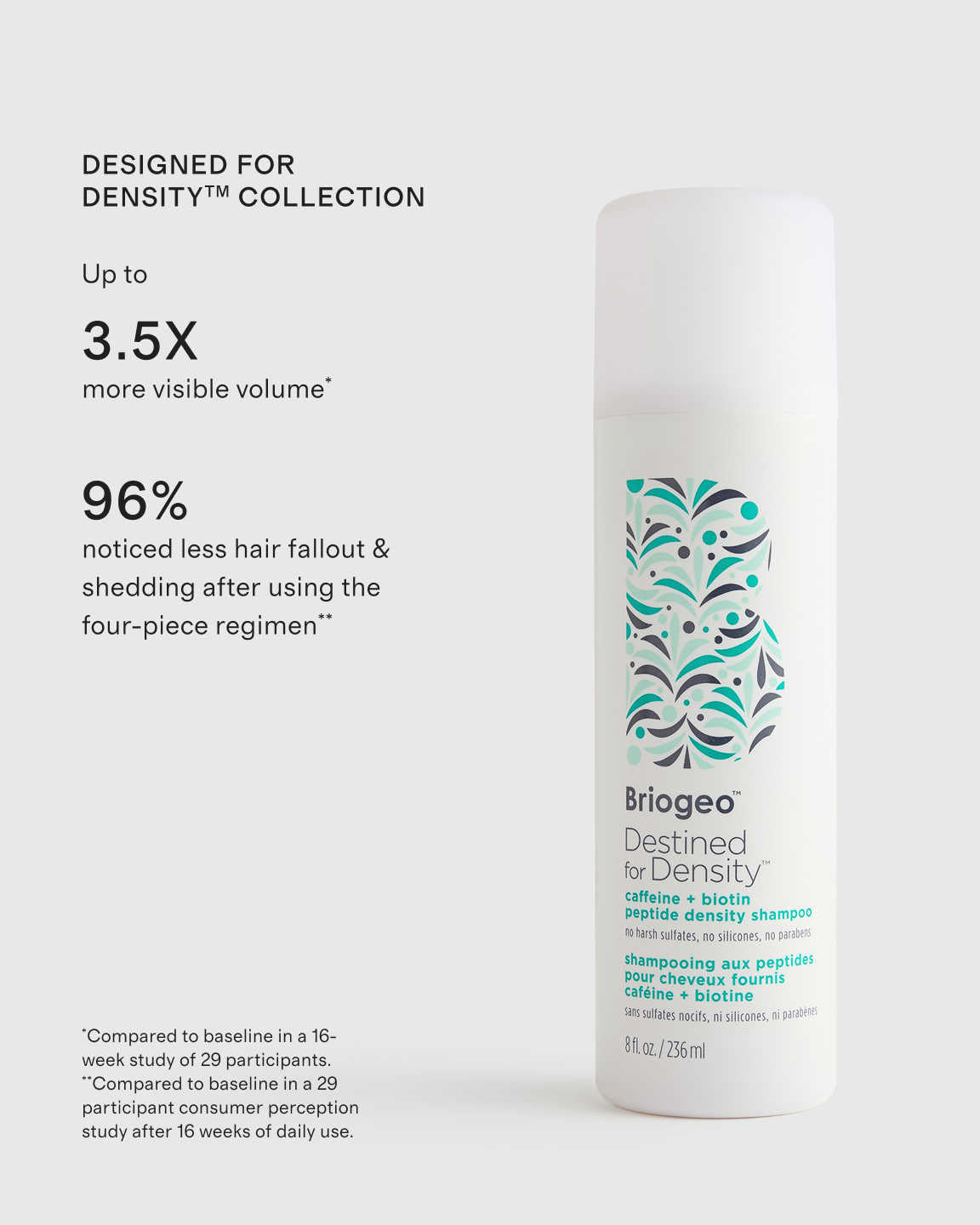 Briogeo Destined for Density Shampoo -Travel